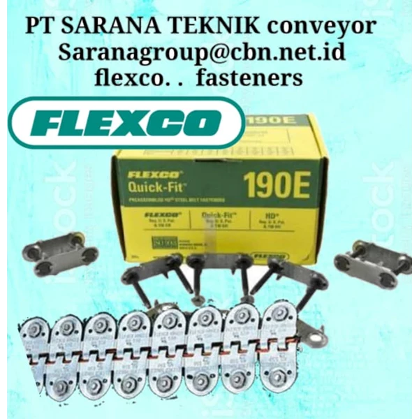 FLEXCO Fastener for Conveyor Belt Semarang SARANA  Teknik JAWA TENGAH